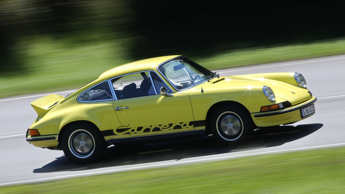 Porsche Carrera RS 2.7, Seitenansicht