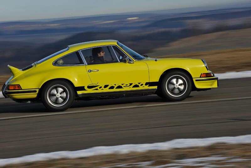 Porsche Carrera RS 2.7, Seitenansicht