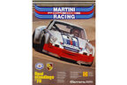Porsche Carrera RSR Martini Racing 1973 Werbeplakat