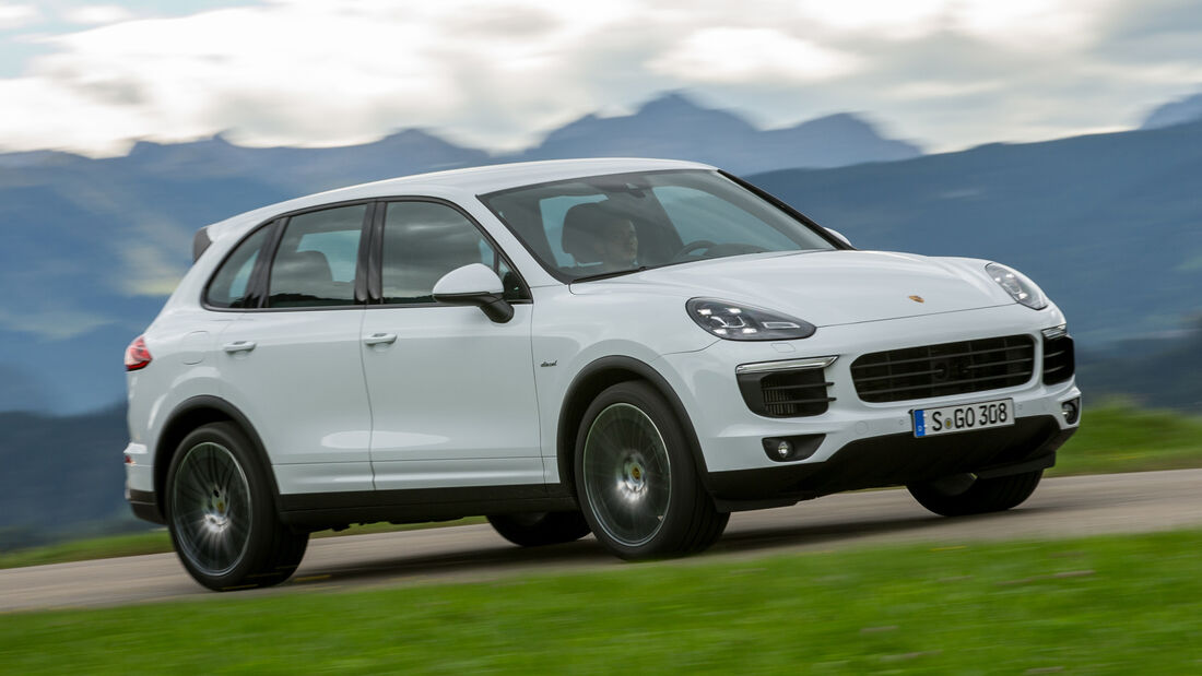 Porsche Cayenne Diesel, Frontansicht