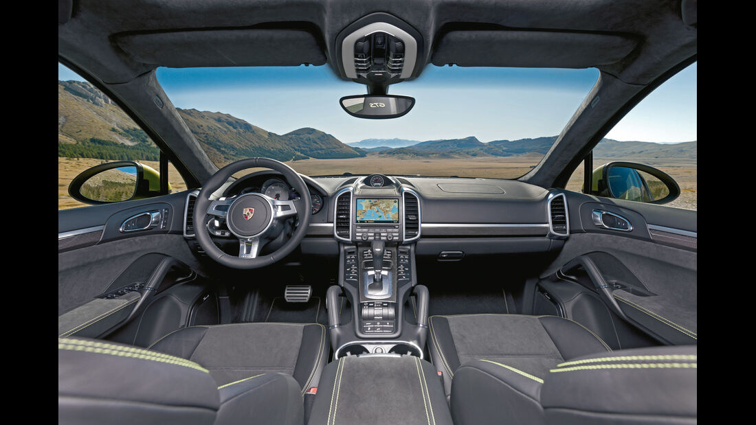 Porsche Cayenne GTS, Cockpit, Innnenraum