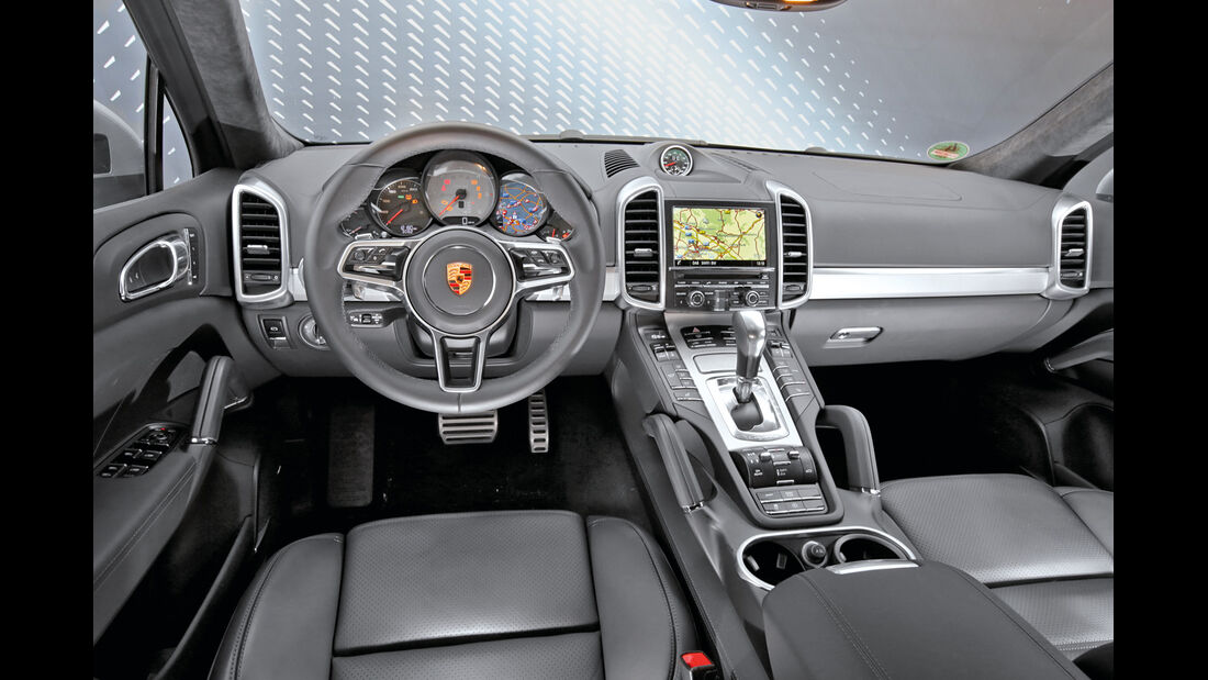 Porsche Cayenne S Diesel, Cockpit