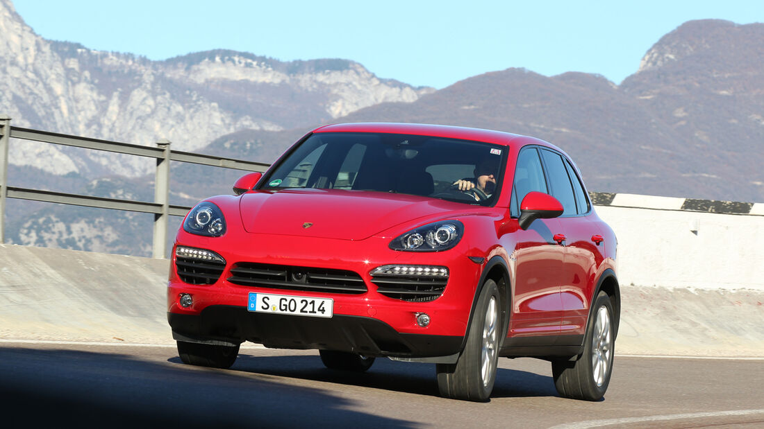 Porsche Cayenne S Diesel, Frontansicht