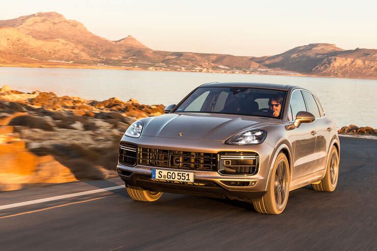 Porsche cayenne turbo 2018