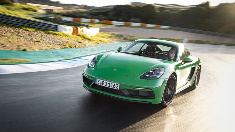 Porsche 718 Boxster Und Cayman Gts 4 0 Im Fahrbericht Auto Motor Und Sport