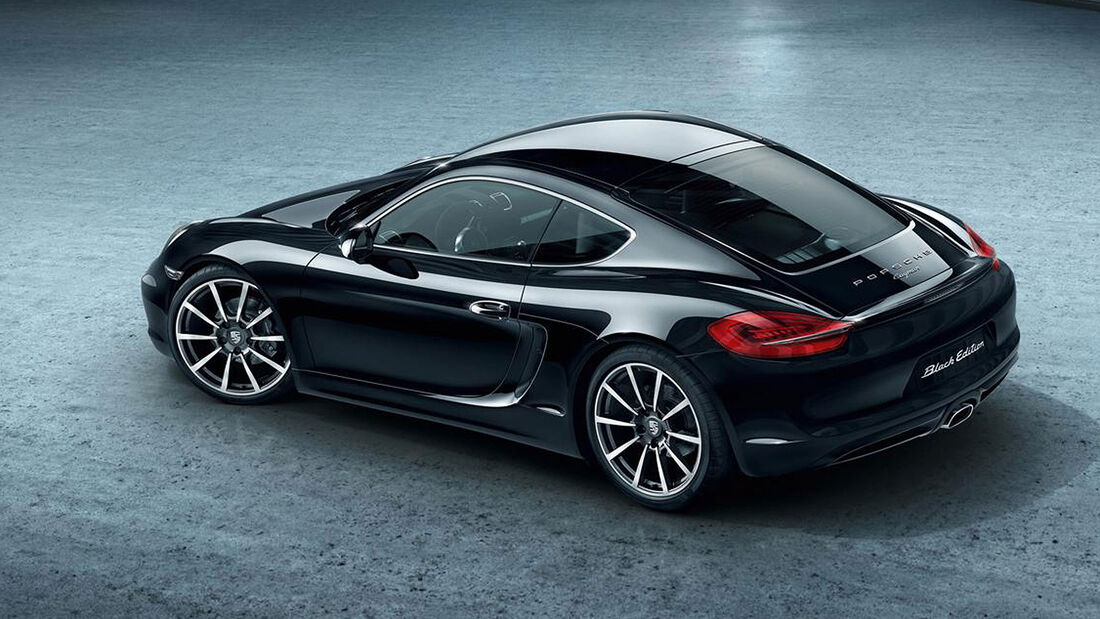 Porsche Cayman 981, Black Edition