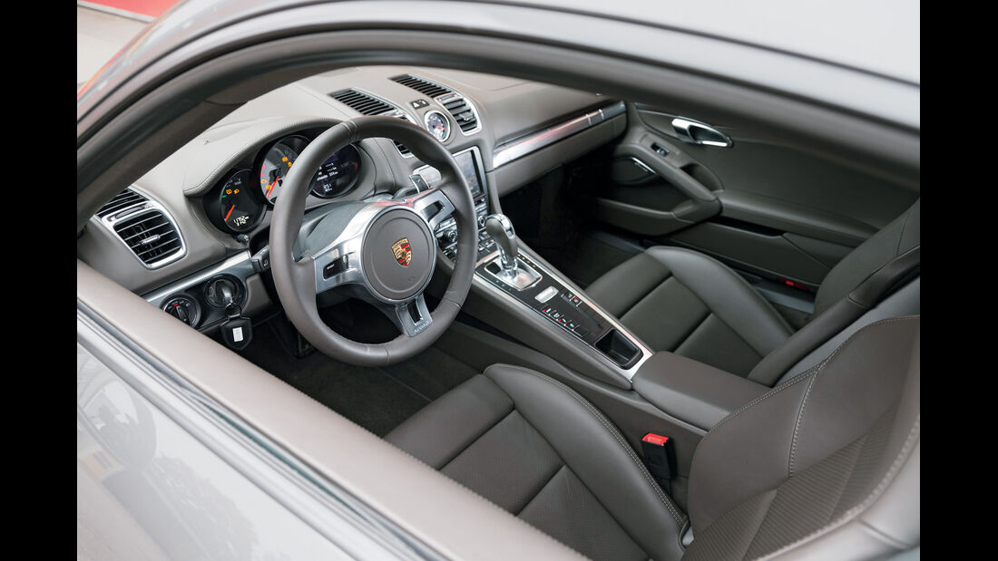 Porsche Cayman, Cockpit