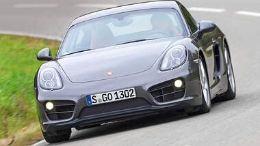 Porsche Cayman, Frontansicht
