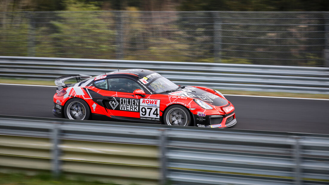 Porsche Cayman GT4 CS (981) - Startnummer #974 - KKrämer Racing - Cup3 - NLS 2022 - Langstreckenmeisterschaft - Nürburgring - Nordschleife