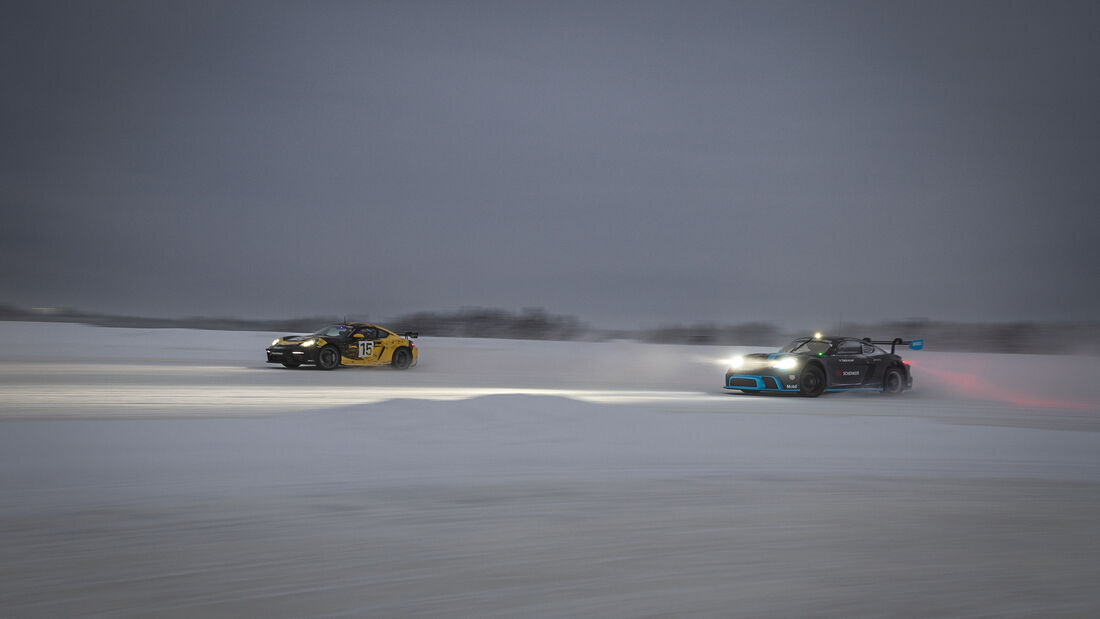 Porsche Cayman GT4-Rennwagen 