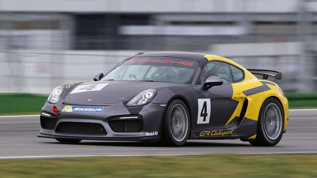 Porsche Cayman GT4 und GT4 Clubsport, Tracktest, Impression