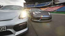 Porsche Cayman GT4 und GT4 Clubsport, Tracktest, Impression