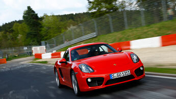 Porsche Cayman S, Frontansicht