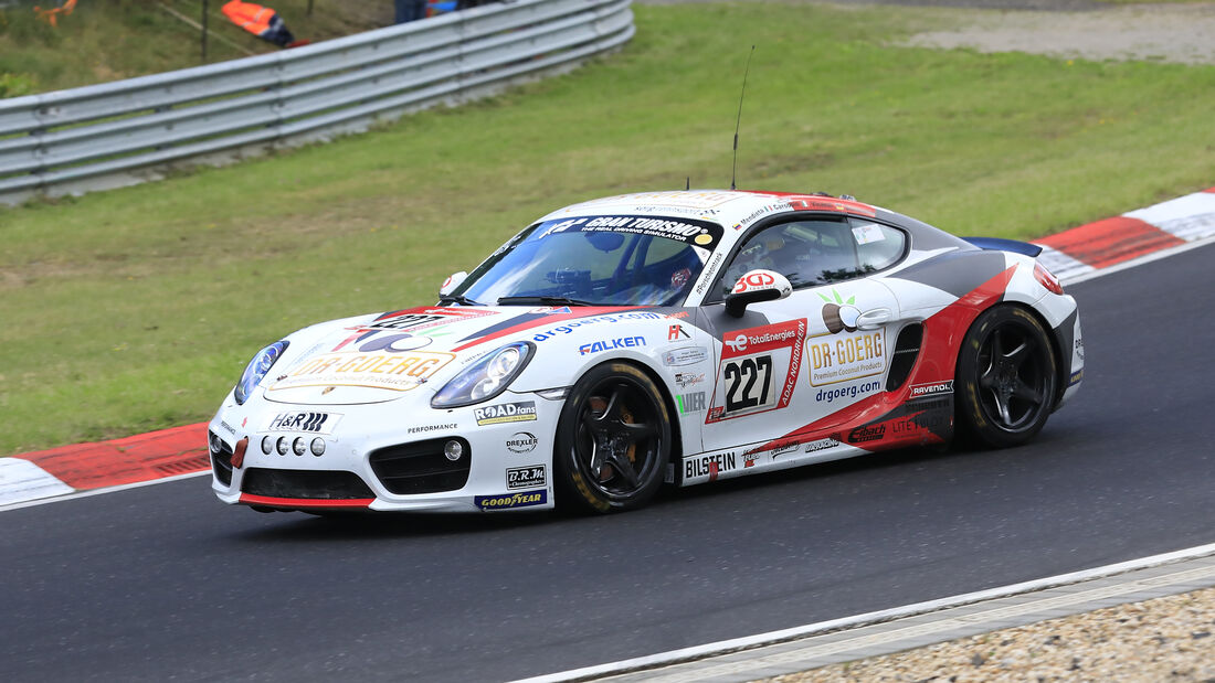 Porsche Cayman S - Startnummer #227 - Team Sorg Rennsport - Klasse  V6 - 24h-Rennen Nürburgring 2022 - Nordschleife