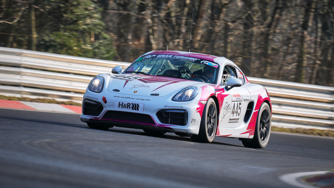 Porsche Cayman - Startnummer #445 - V5 - NLS 2022 - Langstreckenmeisterschaft - Nürburgring - Nordschleife