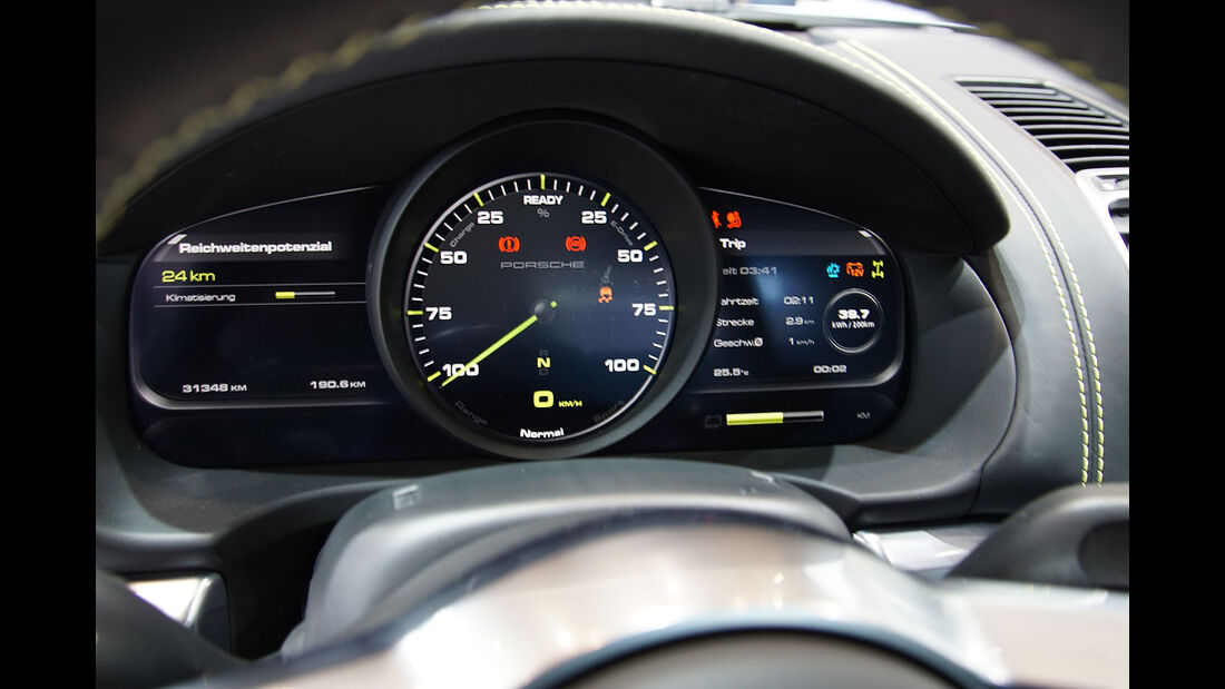 Porsche Cayman e-volution - Sportwagen - Forschungsfahrzeug - Elektromotor