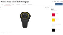 Porsche Design Chronograph Uhr Konfigurator