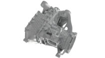Porsche  E-Antrieb-Gehäuse 3D-Drucktechnik