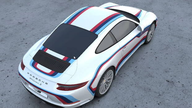 Porsche Folierung Second Skin