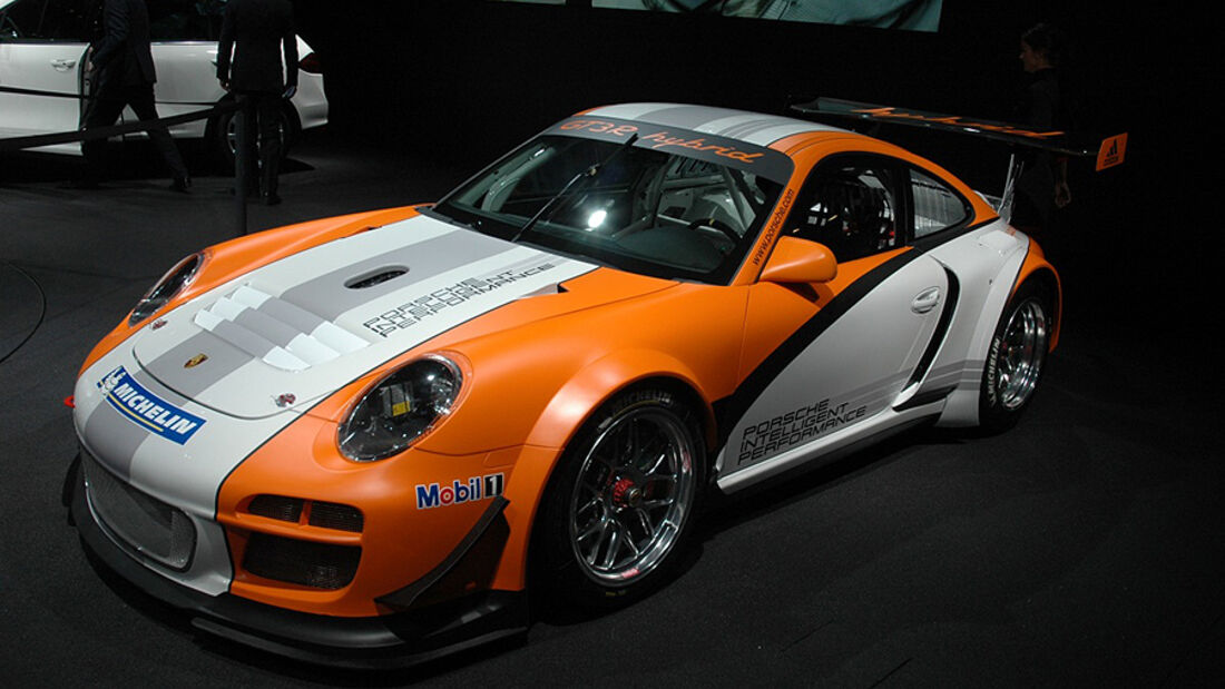 Porsche GT3R Hybrid, Genf2010
