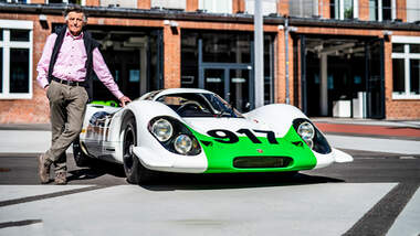 Porsche Konstrukteur Hans Mezger 
