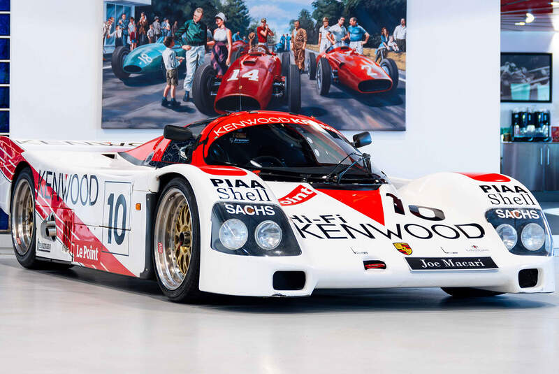 Porsche Kremer 962C (1988) Le-Mans-Rennwagen mit Straßenzulassung