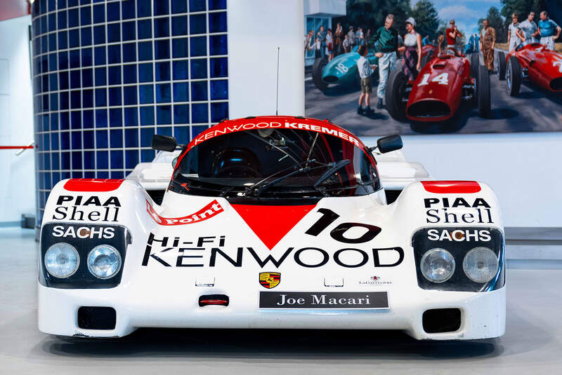 Porsche Kremer 962C (1988) Le-Mans-Rennwagen mit Straßenzulassung
