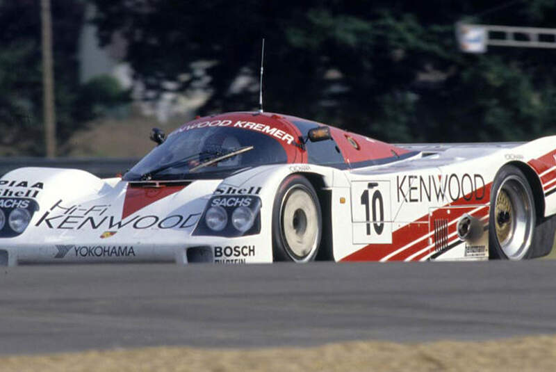 Porsche Kremer 962C (1988) Le-Mans-Rennwagen mit Straßenzulassung