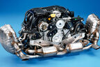 Porsche M96 6-Zylinder-Boxer-Motor mit Wasserkühlung