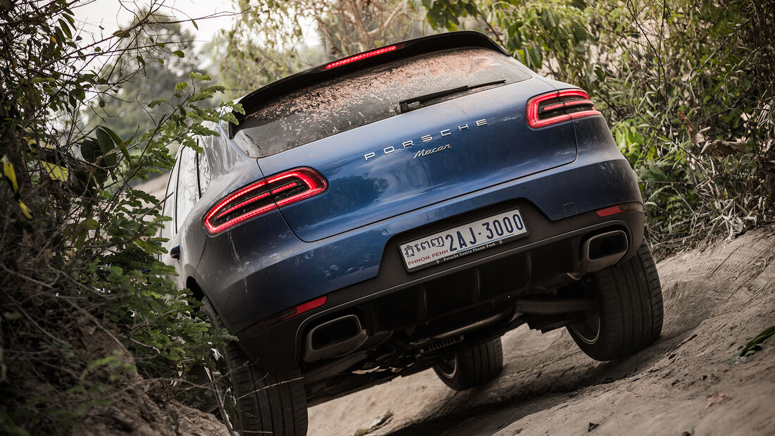 Porsche Macan Hinten Von Unten