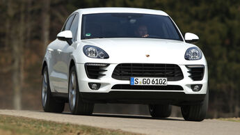 Porsche Macan S Diesel, Frontansicht