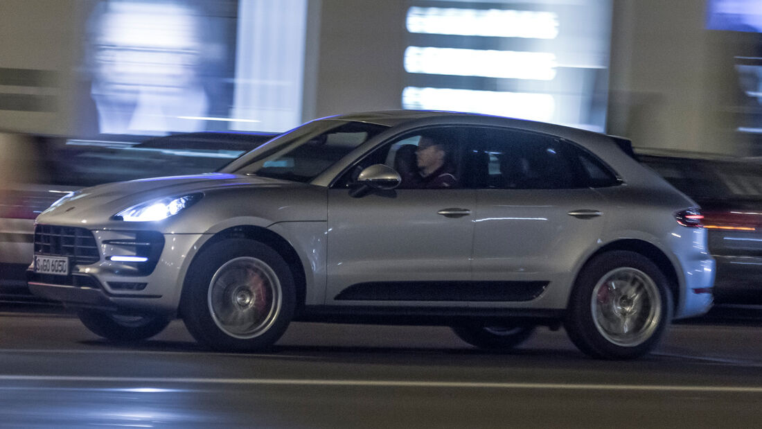 Porsche Macan Turbo, Seitenansicht