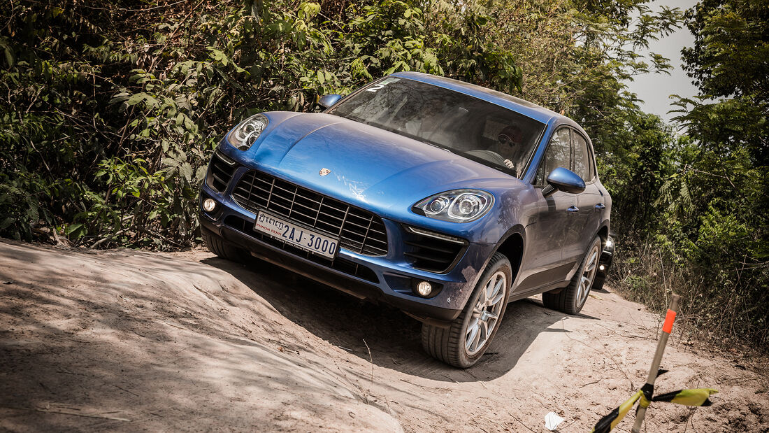 Porsche Macan Vorne Links Seite