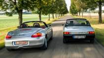 Porsche Mittelmotor-Vergleich 914 Boxster (986)