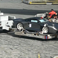 Porsche Model Flughafen Los Angeles Spy Shot Mystery