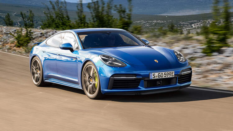 Neuer Porsche Panamera Facelift Abgeschossen Auto Motor Und Sport