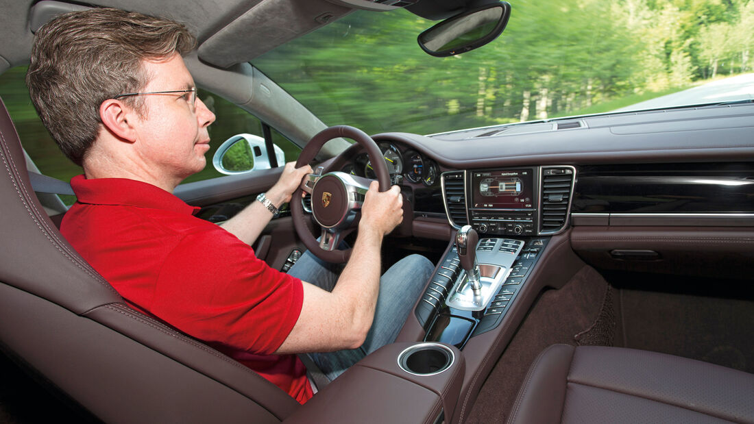 Porsche Panamera, Cockpit