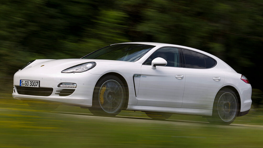 Porsche Panamera Diesel, Seitenansicht