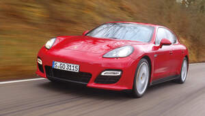 Porsche Panamera GTS, Frontansicht