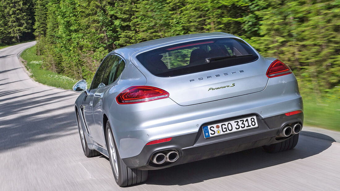 Porsche Panamera, Heckansicht