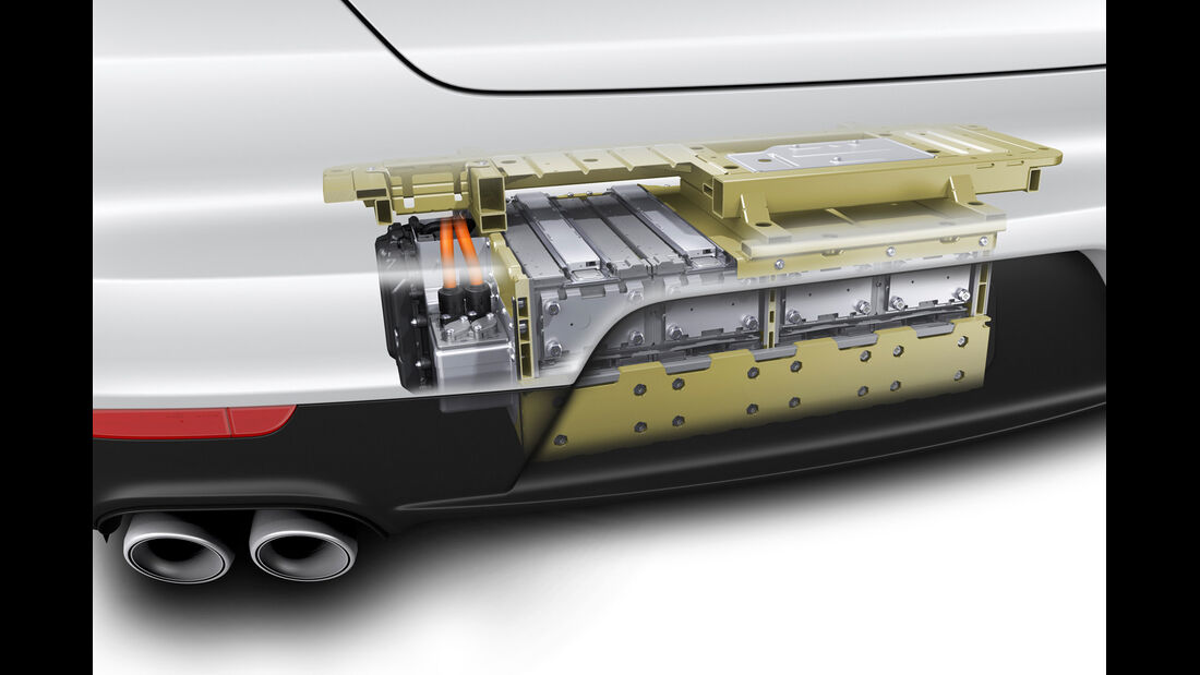 Porsche Panamera Plug-in-Hybrid, Batterie