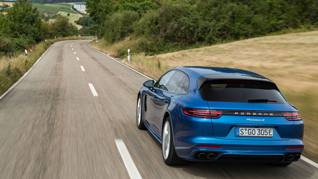 Porsche Panamera Sport Turismo 4 E-Hybrid - Sport-Kombi - Fahrbericht 