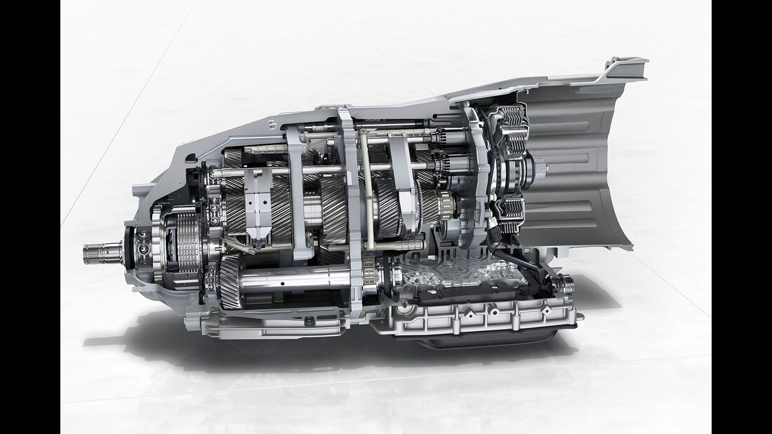 Porsche Panamera Turbo: Achtgang-Doppelkupplungsgetriebe