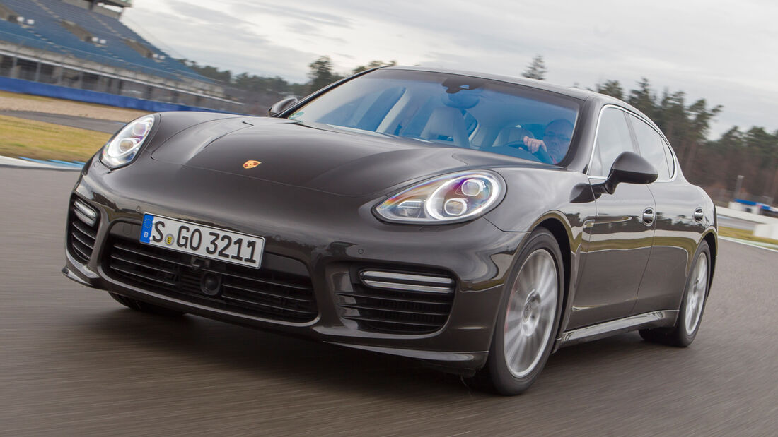 Porsche Panamera Turbo, Frontansicht