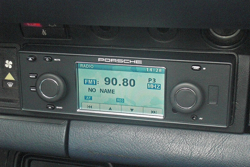 Porsche-Radio für Oldtimer