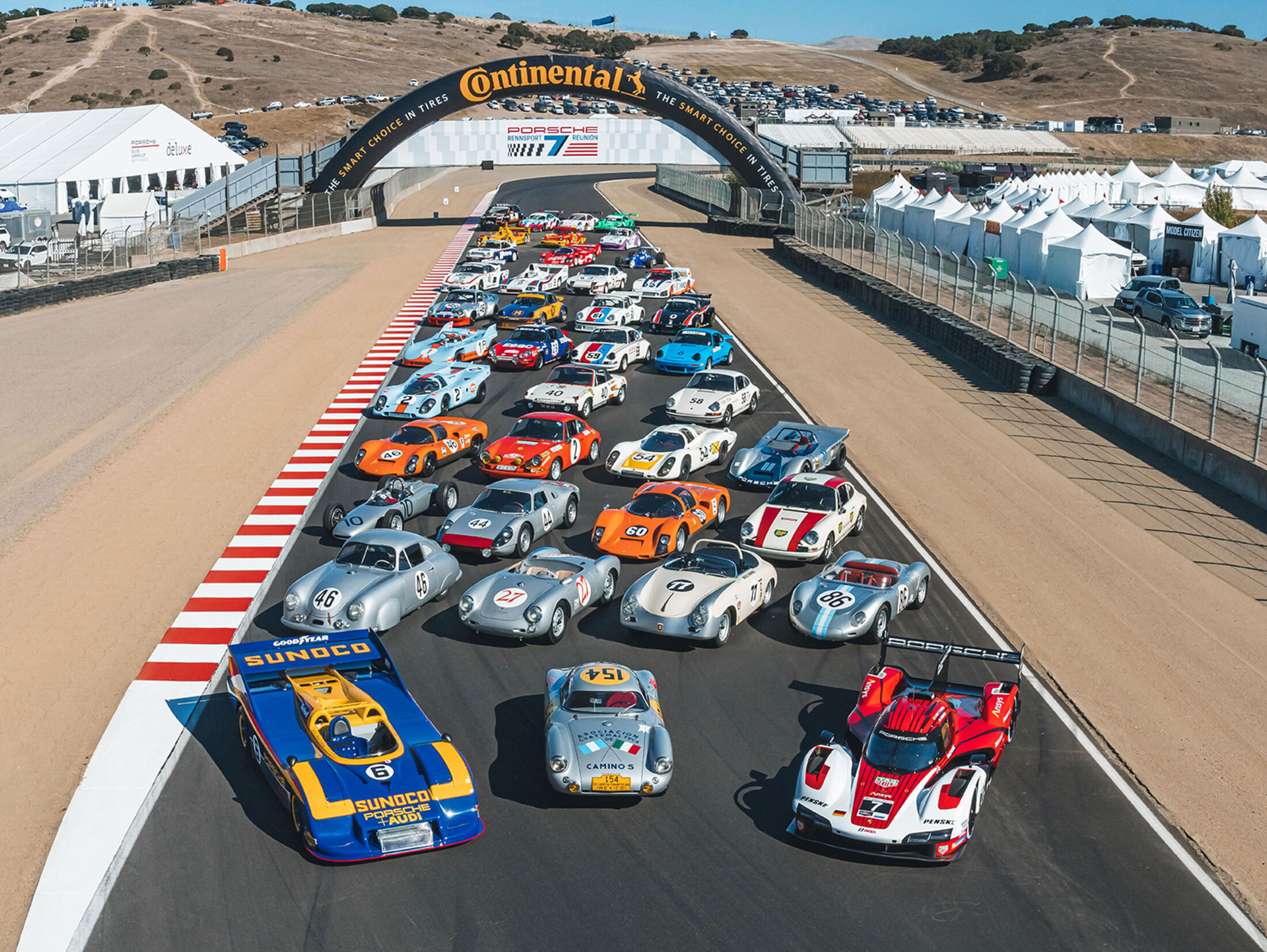 Porsche Rennsport Reunion Kult-Event Laguna Seca AUTO MOTOR UND SPORT