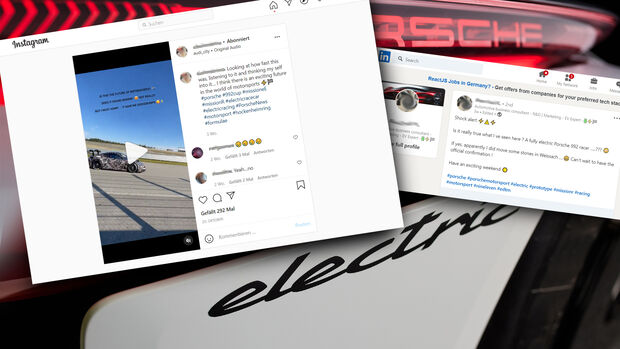 Porsche Social Media Elektro 911 Spekulation