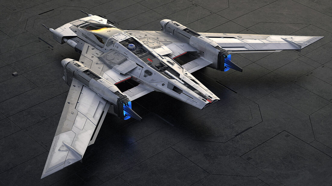 Porsche Star Wars Tri-Wing S-91x Pegasus Starfighter