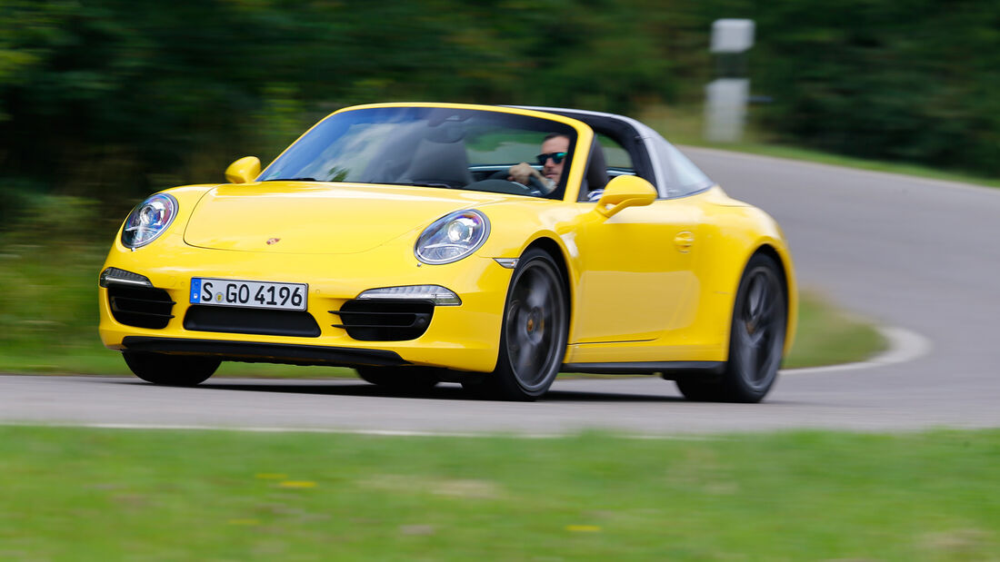 Porsche Targa 4S, Frontansicht