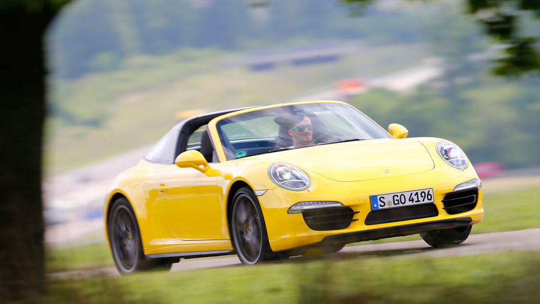 Porsche Targa 4S, Frontansicht